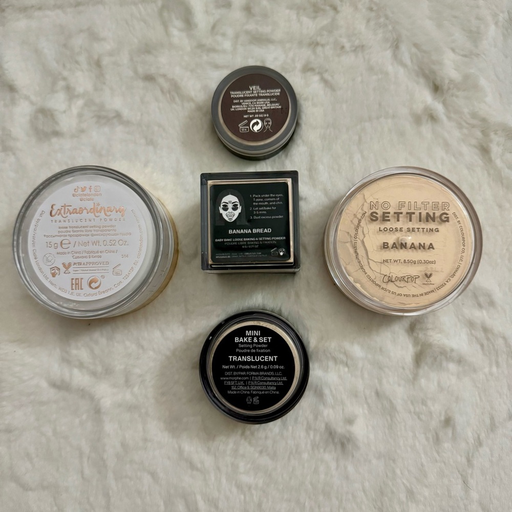 High End & Drugstore Loose Setting Powder LOT!